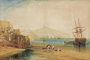 TURNER_Scarborough_town_and_castle