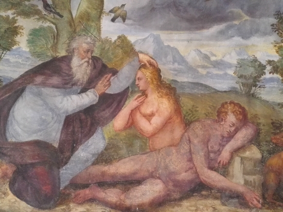 Gli affreschi di Francesco da Milano - ph Elena Bianco