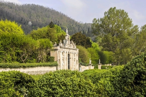 Ingresso del giardino di Valsanzibio