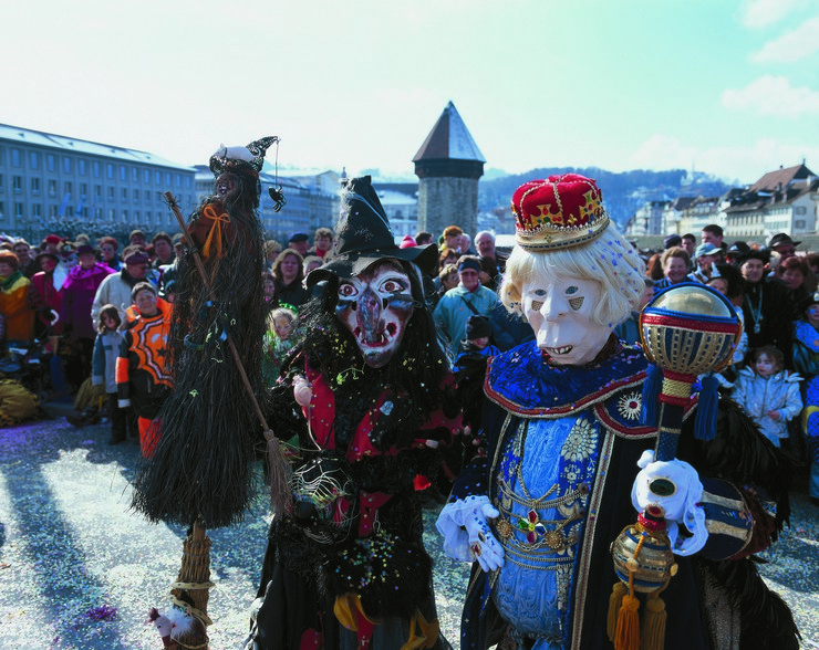 Cosa vedere a Lucerna in febbraio: il Carnevale, ovvio!
