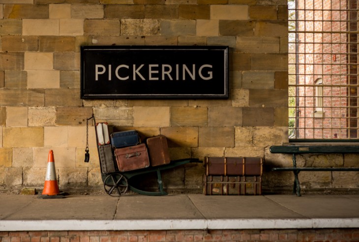 stazione di pickering particolare