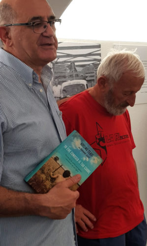 A Celle Ligure incontro con Ramiro Guevara, fratello di "Che Guevara", per presentare la mostra fotografica "I viaggi e i libri di Ernesto", un inedito rivoluzionario,   viaggiatore, intellettuale, appassionato di letteratura e fotografia. (9-28 luglio 2019). 