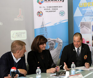 Jesolo diventa la capitale mondiale del karate giovanile, presentata nella Sala Rappresentanza del Comune di Jesolo la Youth League di Karate della Word Karate Federation, unica sigla che parteciperà alle Olimpiadi di Tokyo 2020.