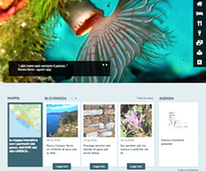 Parco delle Cinque Terre: il sito è on line con una nuova veste grafica, nuove funzioni e nuovi contenuti