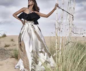 Fashion unites... The Emirati model is featured in an Israeli publication. For the first time!