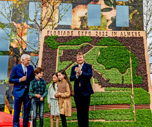 King Willem-Alexander opened Floriade Expo 2022 in Almere 