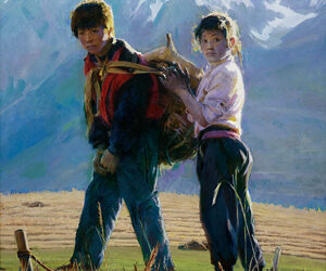 "Tibet, splendore e purezza", in mostra a Roma l'anima del grande Maestro della pittura a olio della Cina contemporanea Han Yuchen