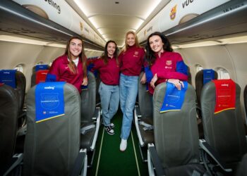 Un aereo tutto al femminile