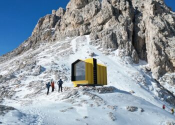 Sulla via delle Pale di San Martino e del Lagorai i nuovi bivacchi del Cai Fiamme Gialle