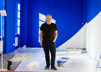 Felice Varini: la prima grande mostra monografica al Museo d’arte Mendrisio