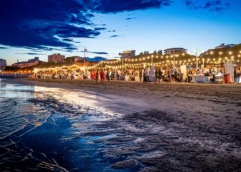 Grado, sulla spiaggia va in scena il gusto dell’estate