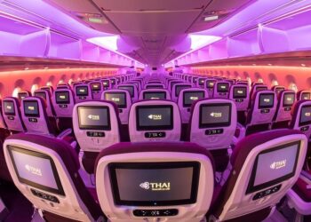 Milano-Bangkok con l’A350 di Thai
