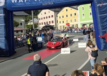 La Mille Miglia scalda i motori nel Salisburghese