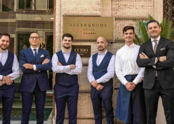 Il rooftop dell'Aleph brinda al Roma Bar Show 2026